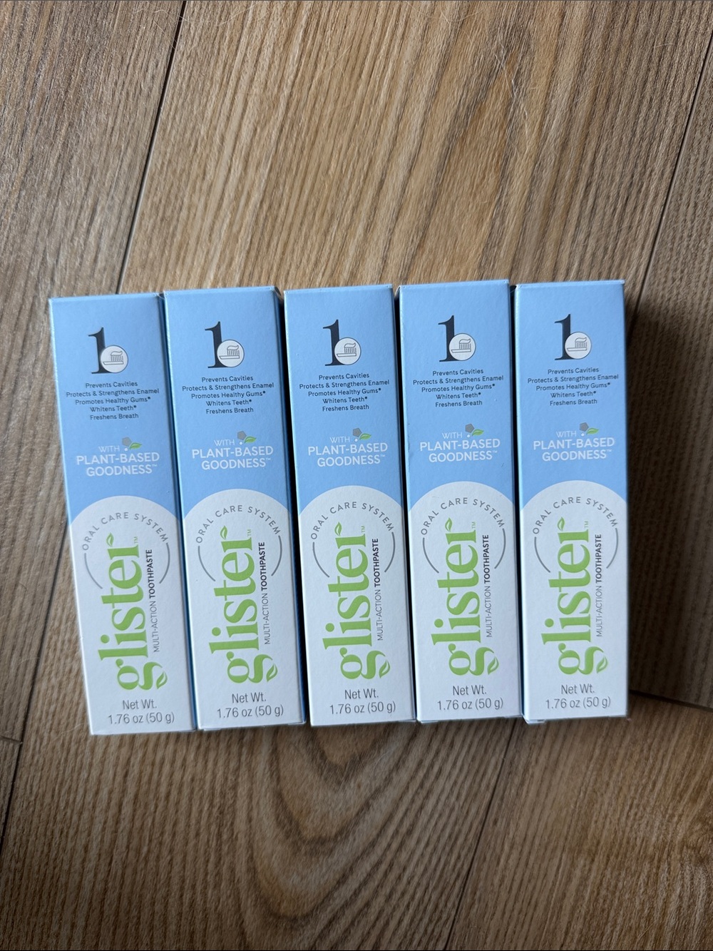 5x Amway Glister toothpaste